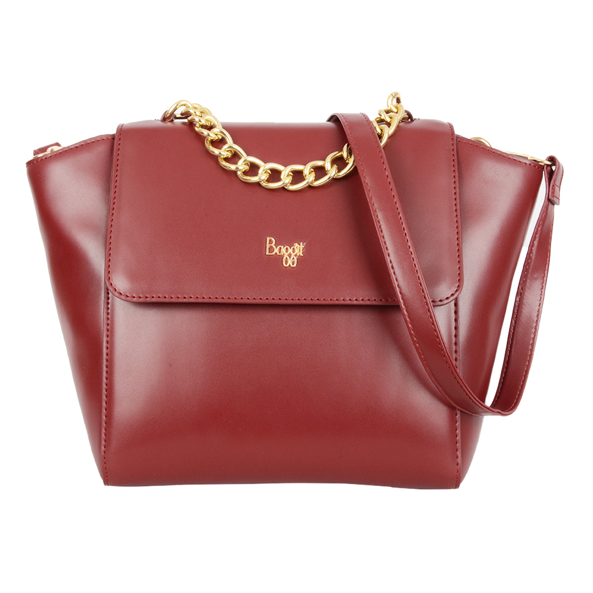 Glop Red Small Satchel Bag