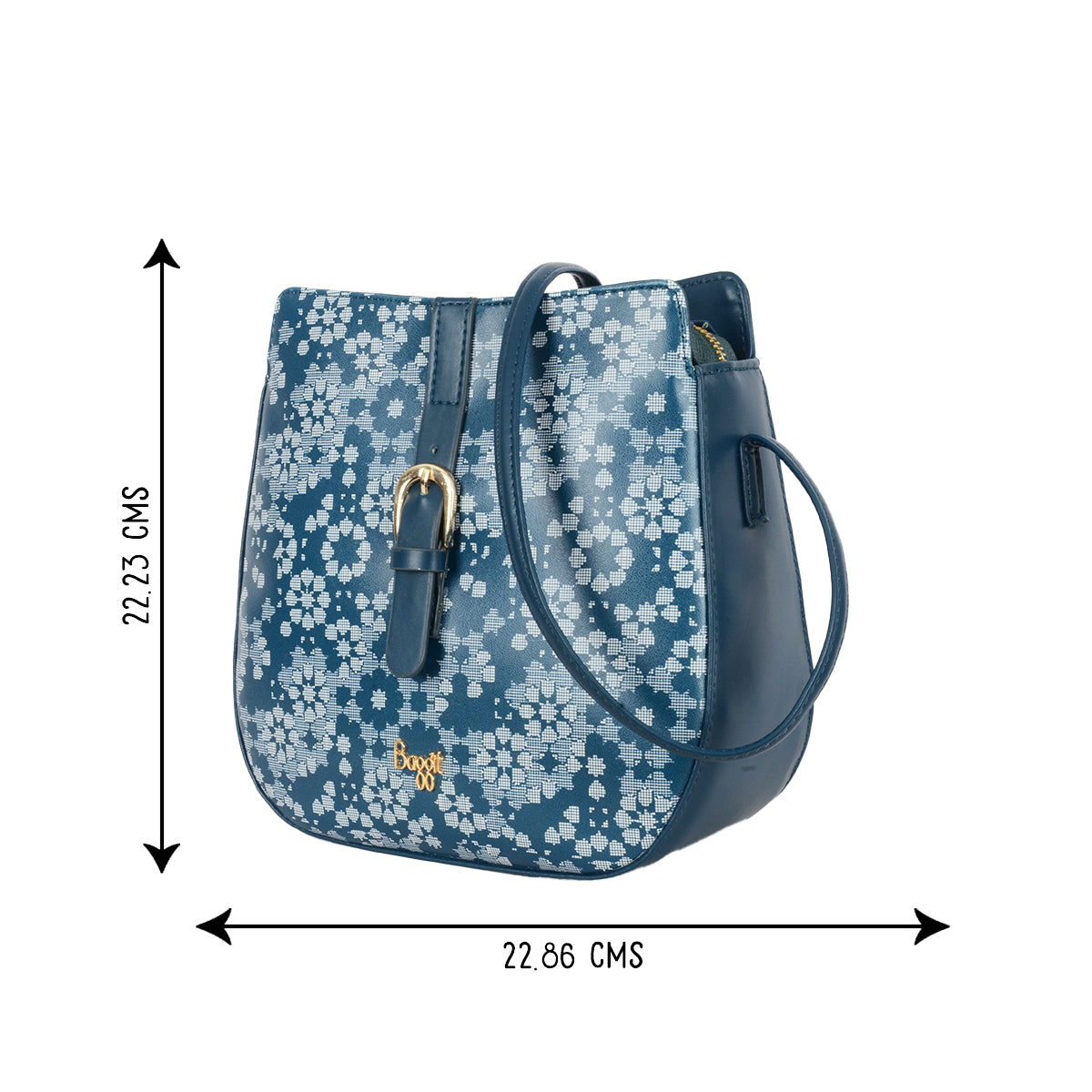 Budding Green Small Saddle Bags