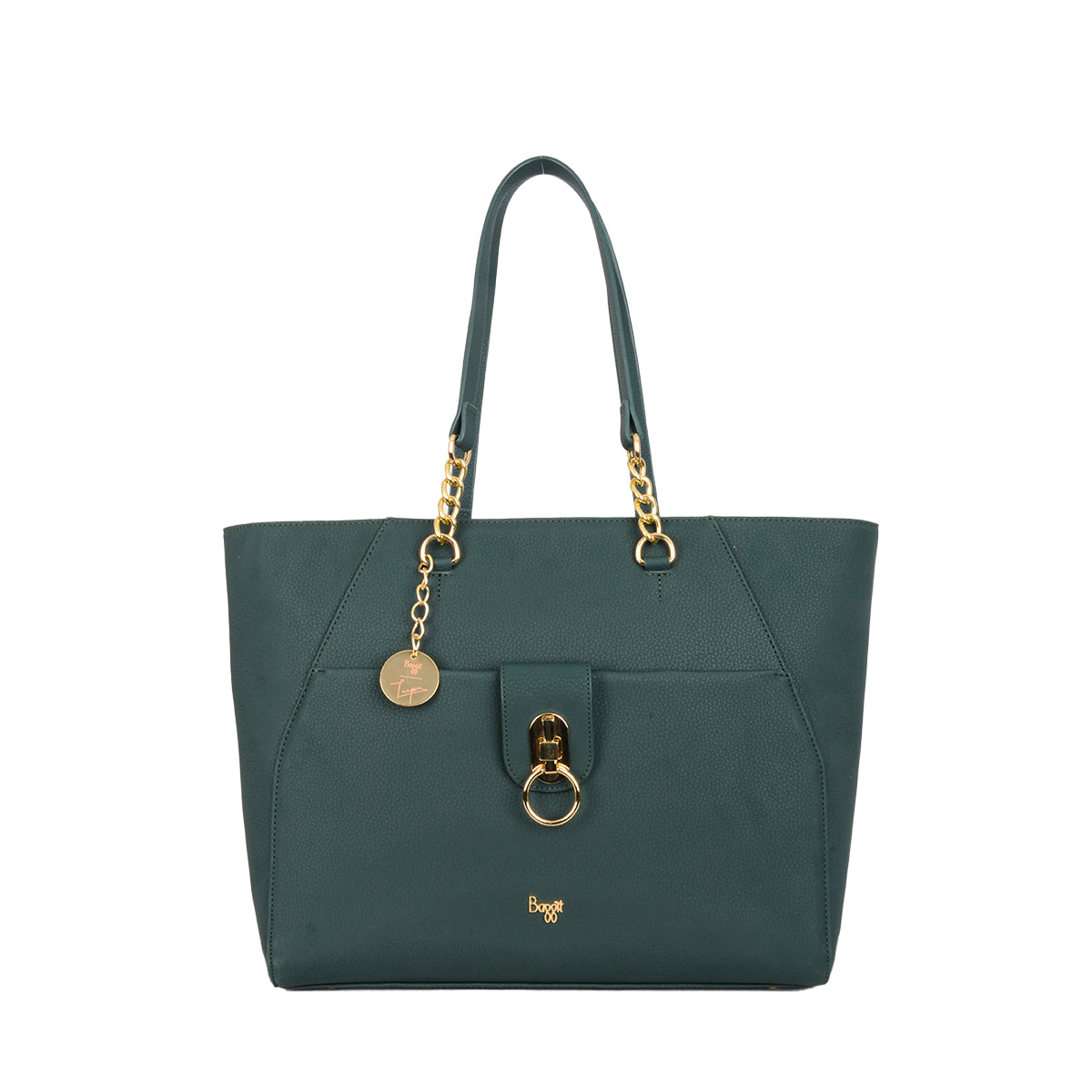 Jonquil Bl Green Large Laptop Tote Bags