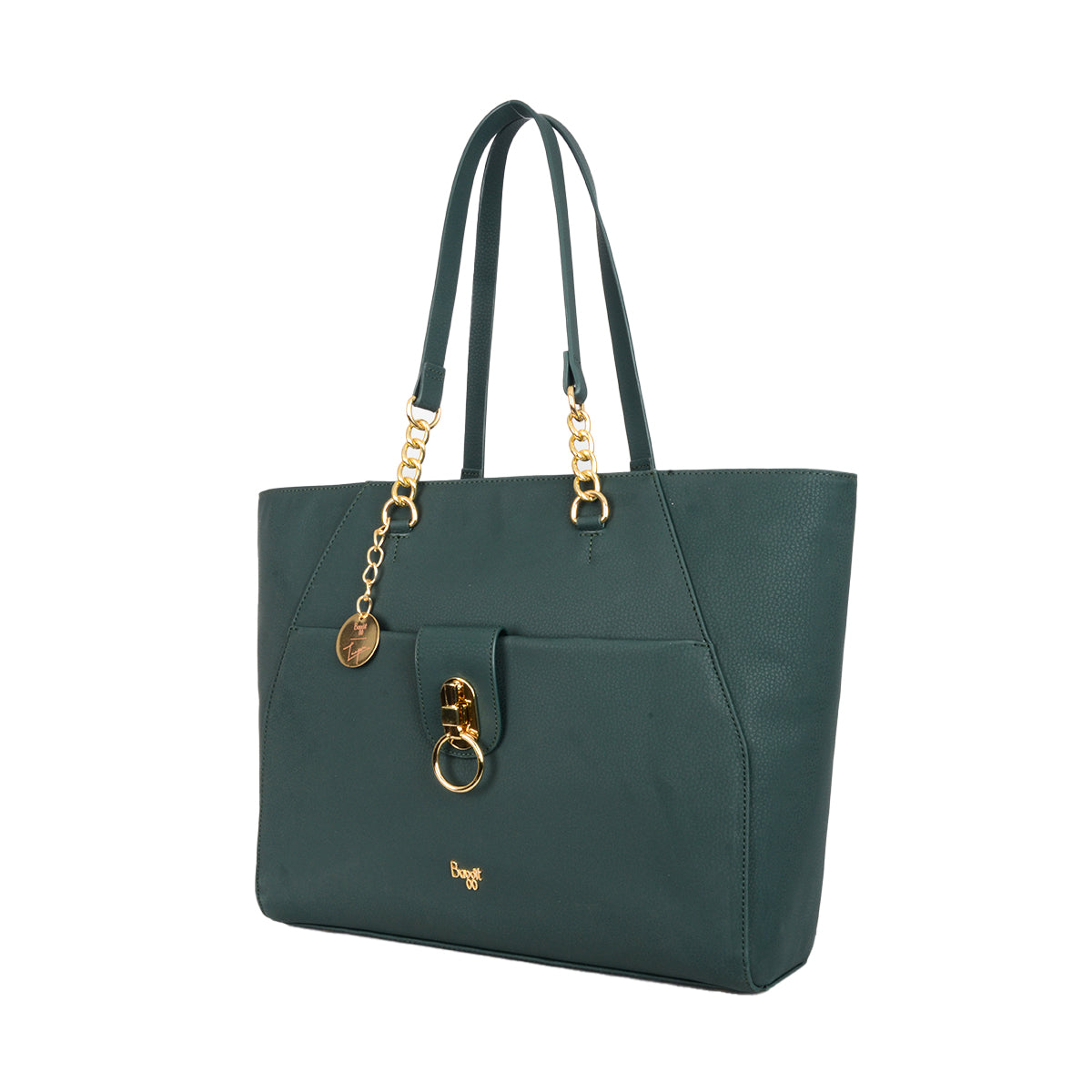 Jonquil Bl Green Large Laptop Tote Bags