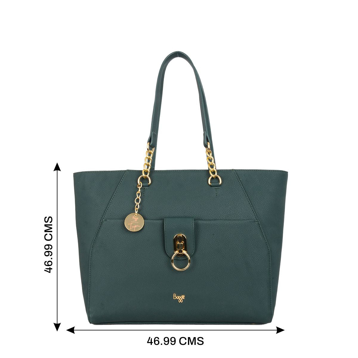 Jonquil Bl Green Large Laptop Tote Bags