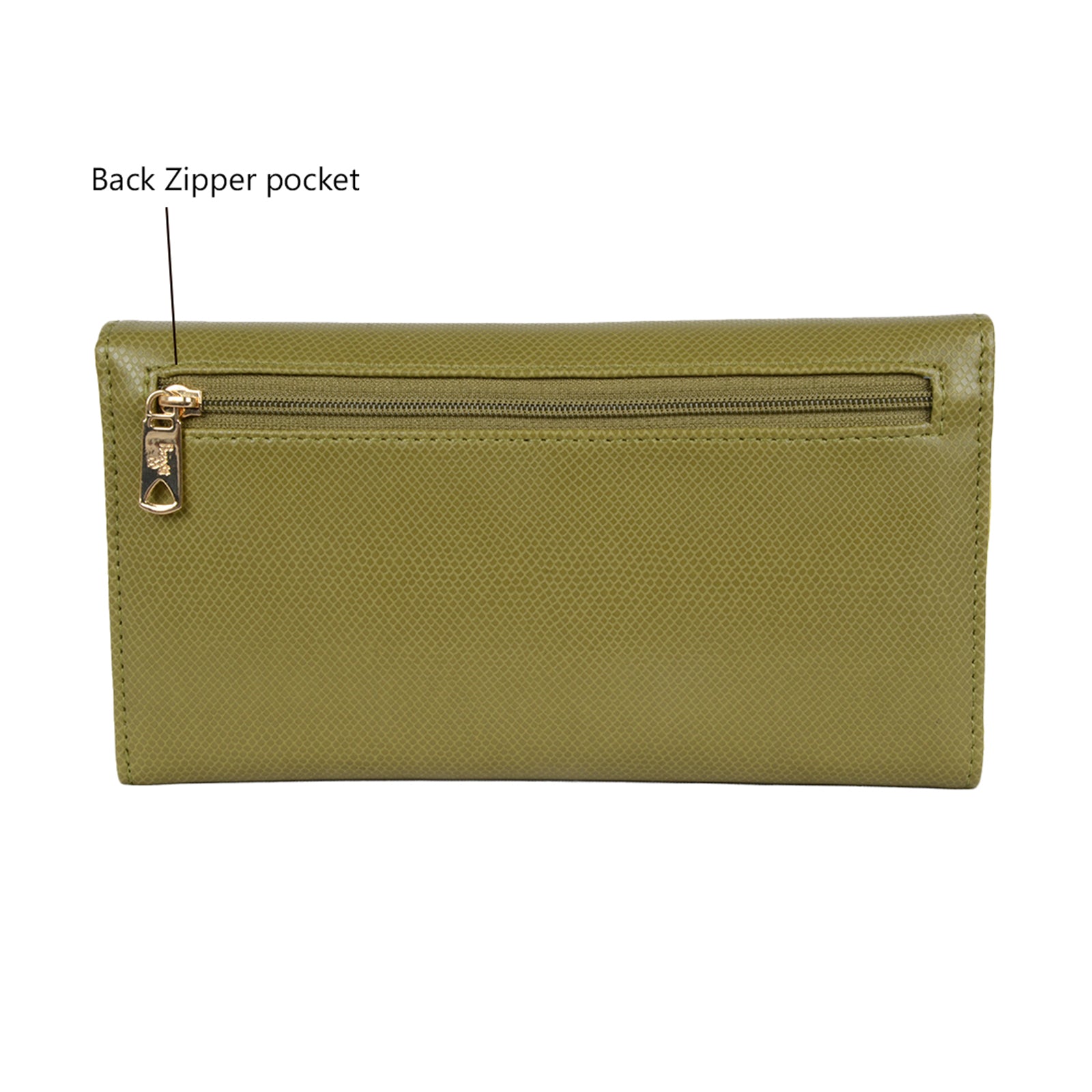 Austin Green Large Harmonium Wallet