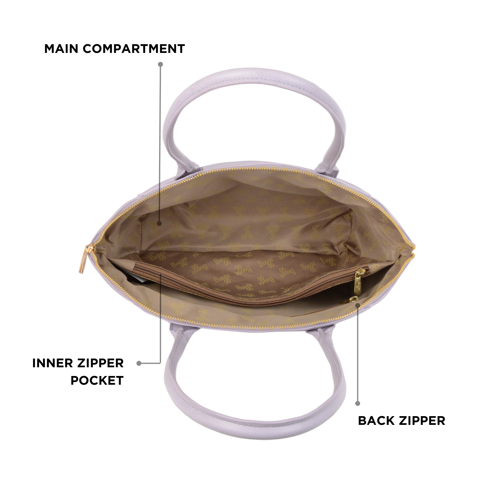 Gryphon Purple Medium Bags