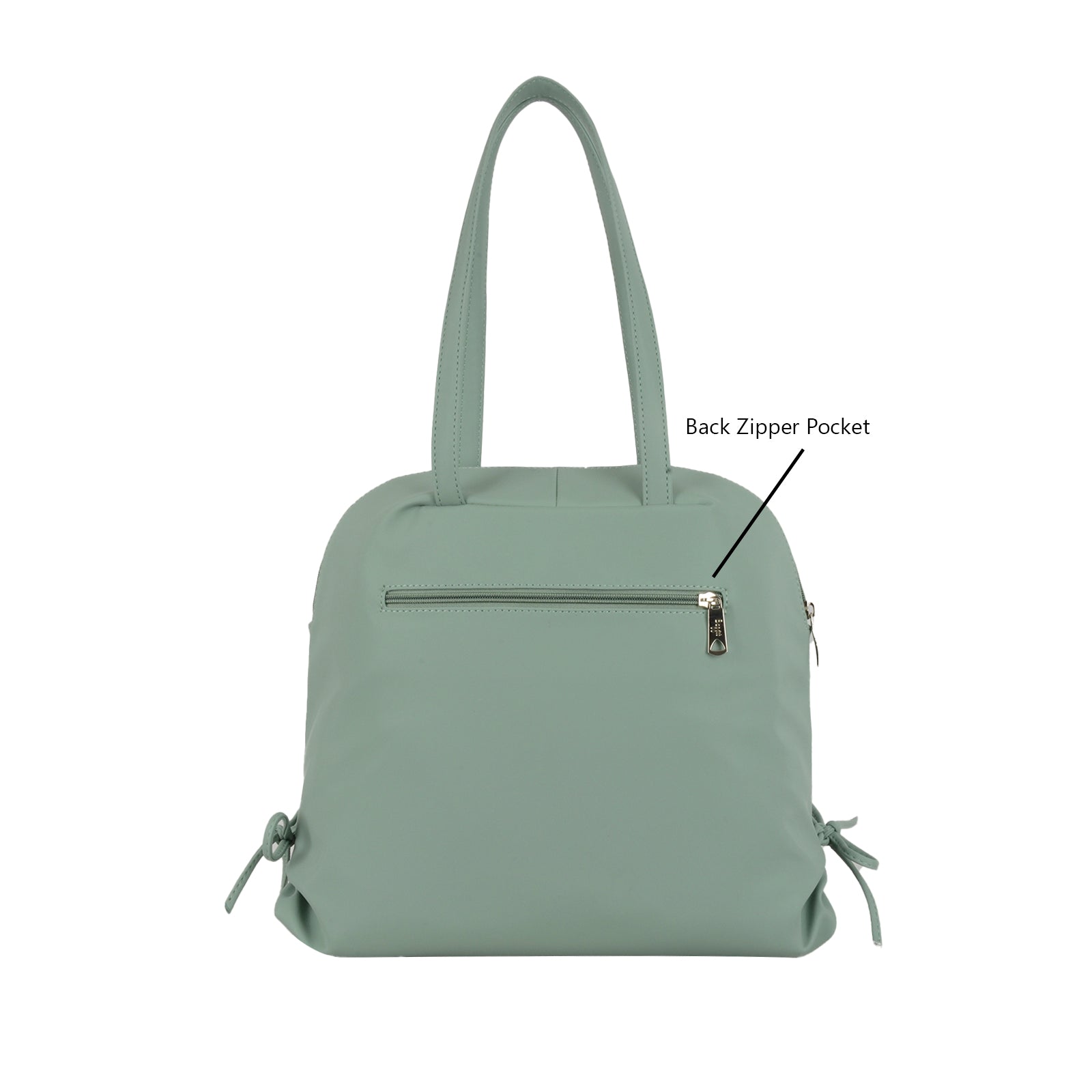 Swirl Green Large Bag