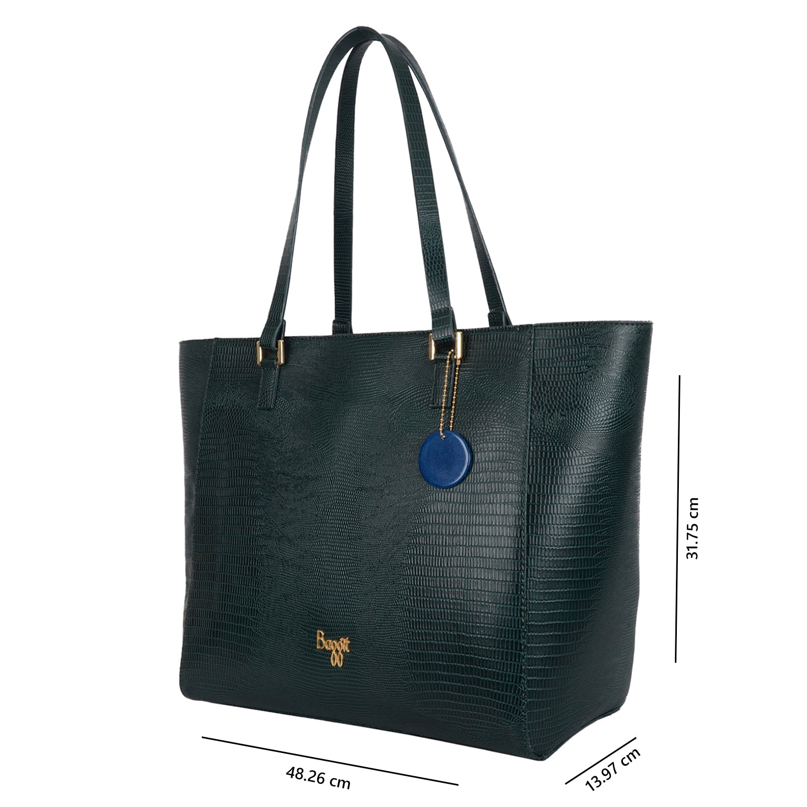 Brittany Green Large Laptop Tote