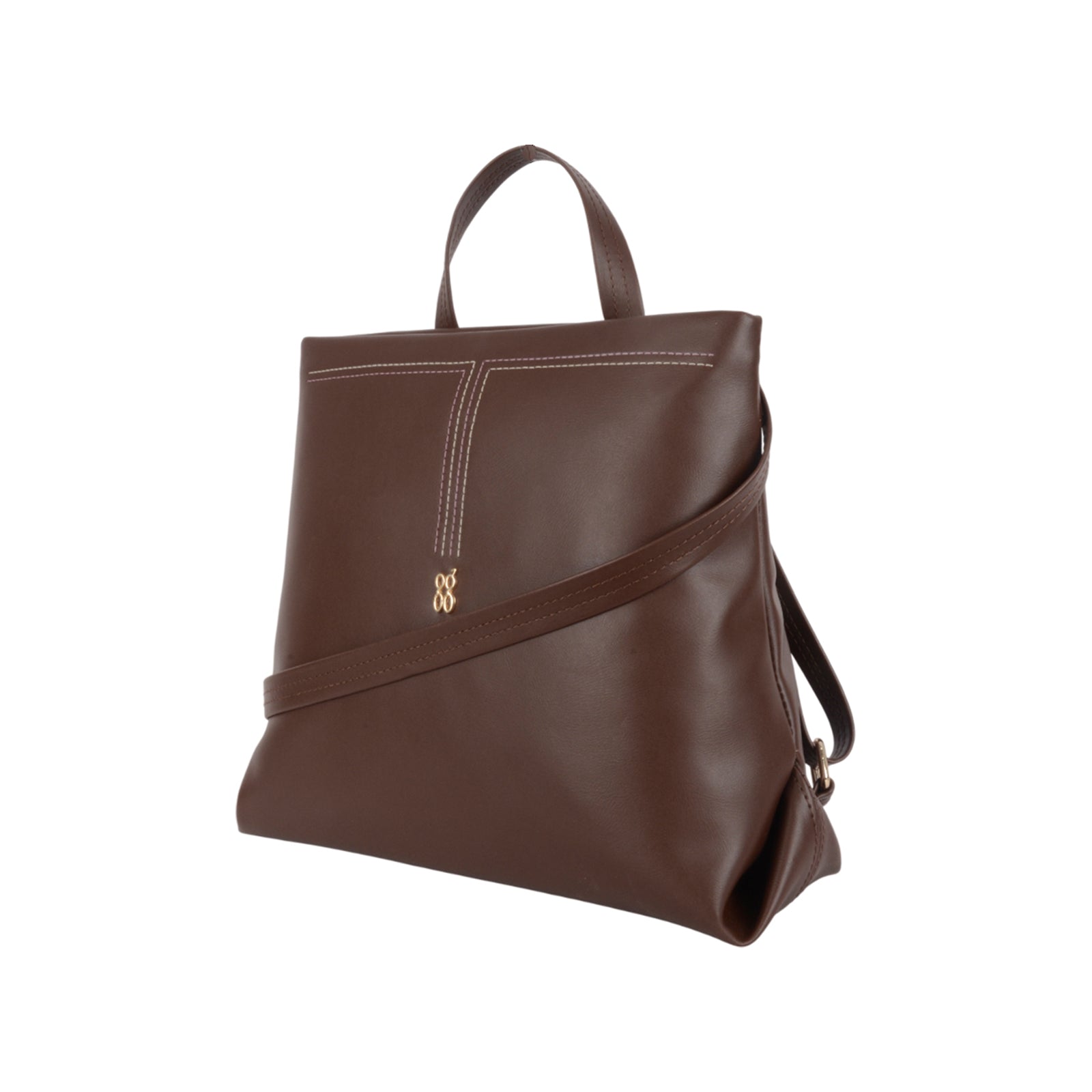 Nosh Brown Medium Backpack Bag