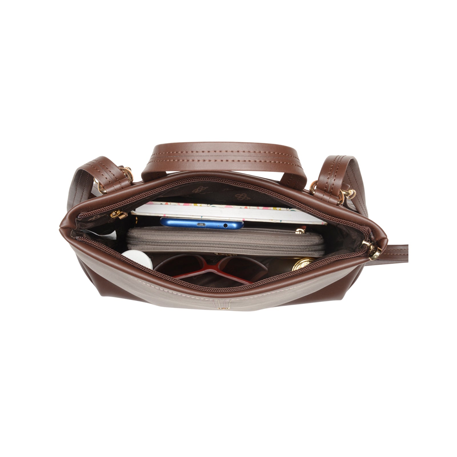 Nosh Brown Medium Backpack Bag