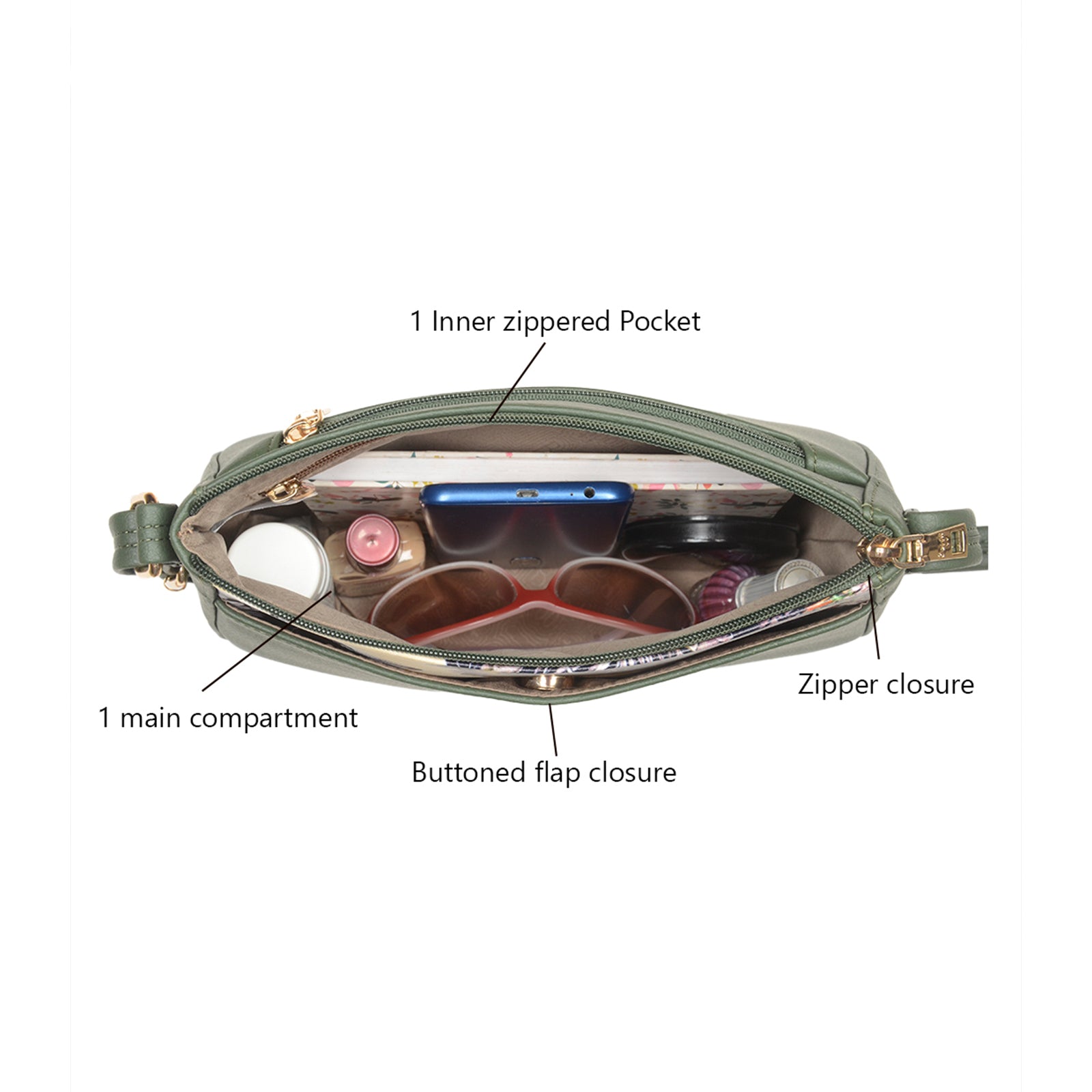 Landmark Green Small Bag