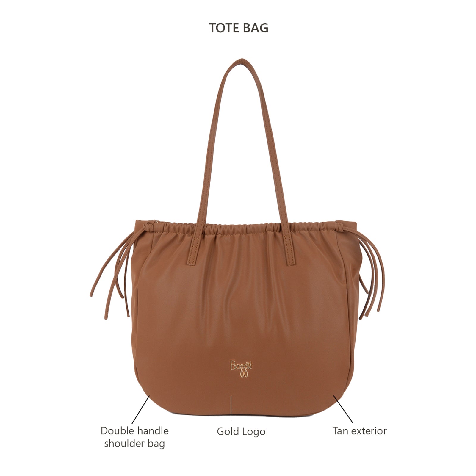 Lipsey Tan Medium Bag