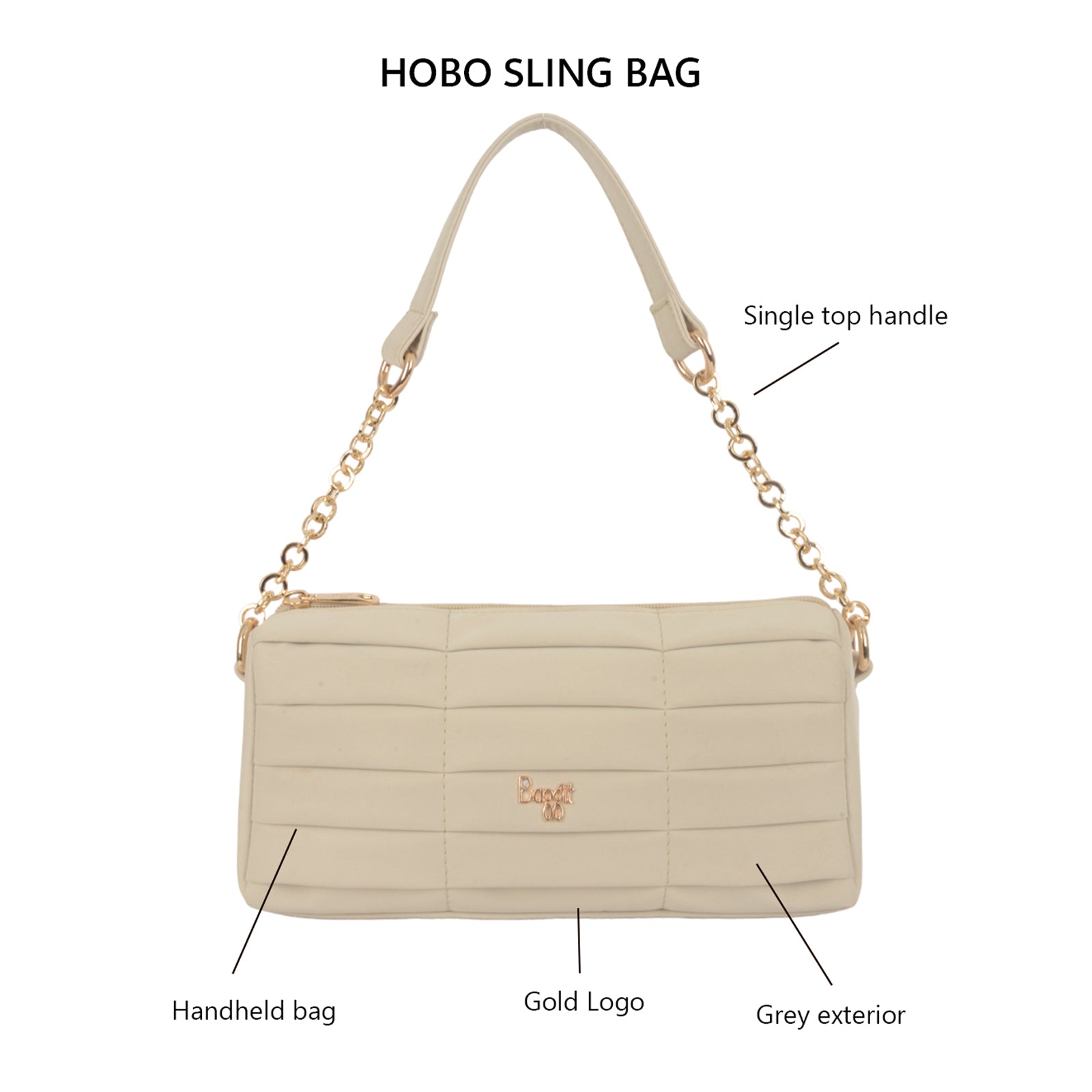 Motis Grey Small Bag