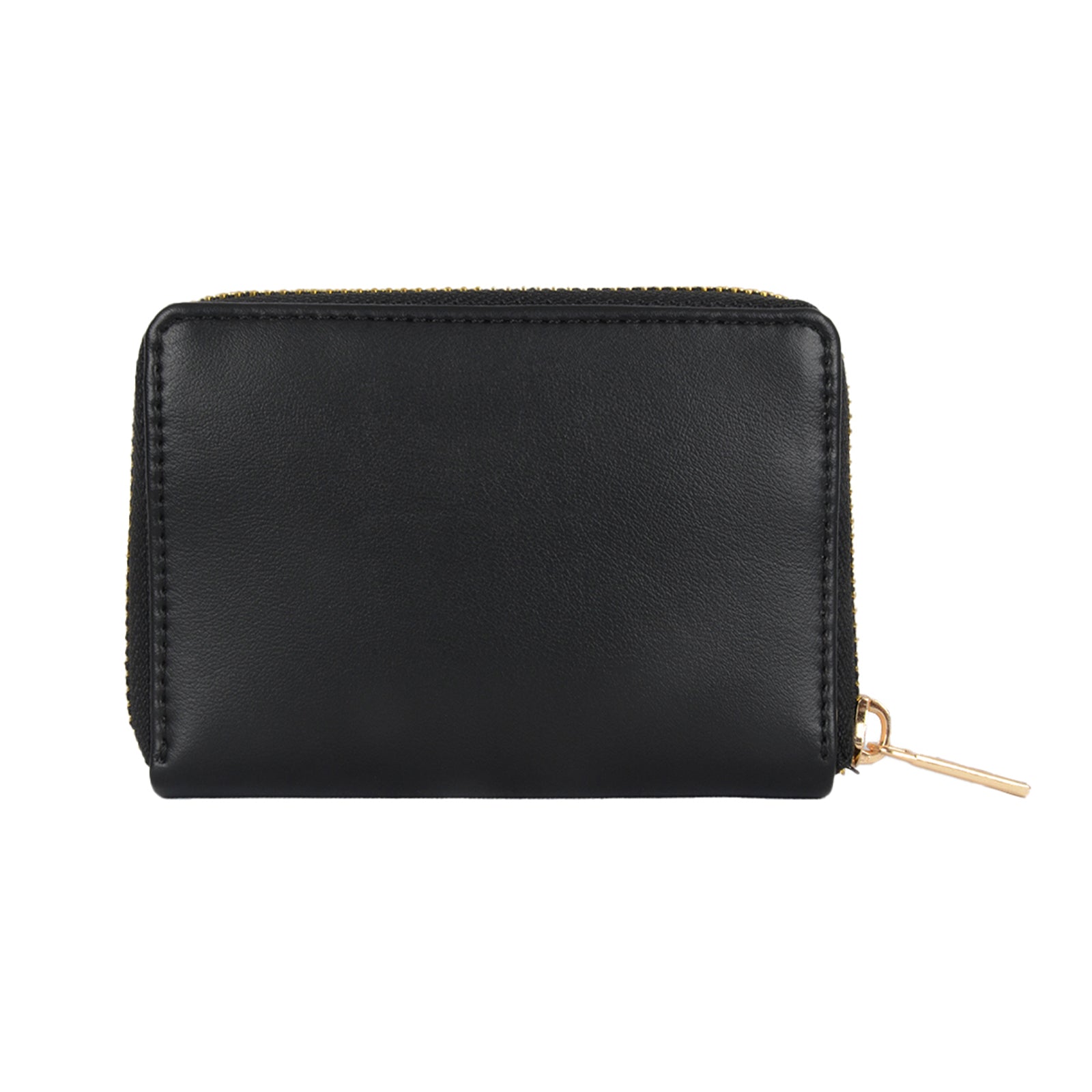 Varian Black Small Ziparound Wallet