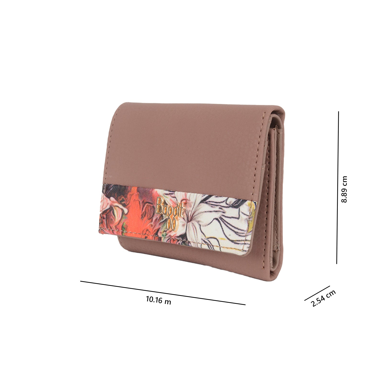 Dior Pink Small Three Fold Wallets