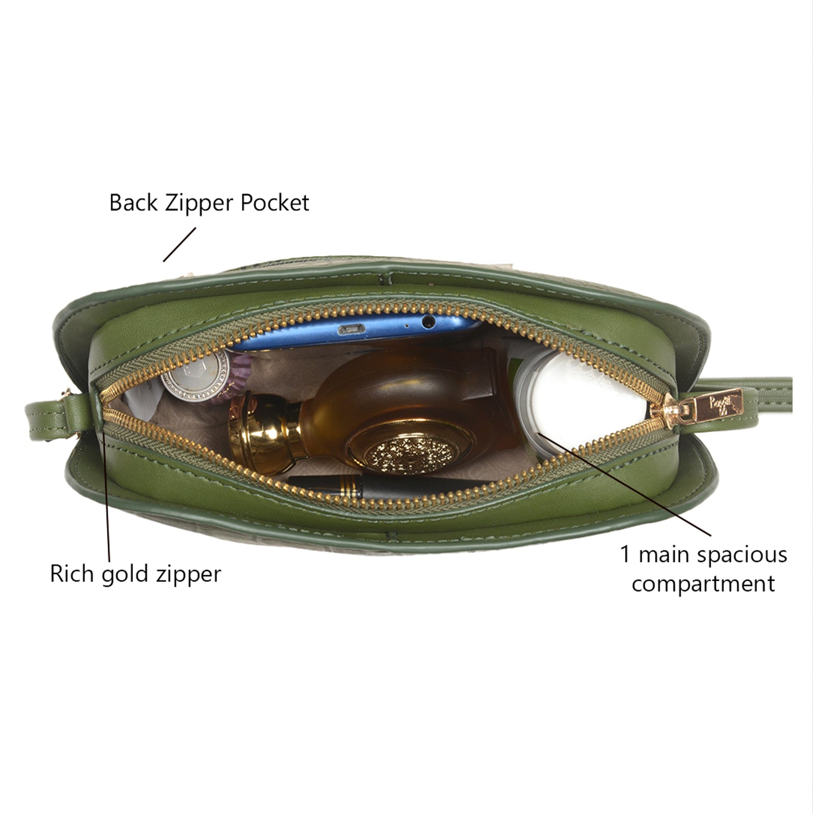 Mamba Green small Bag