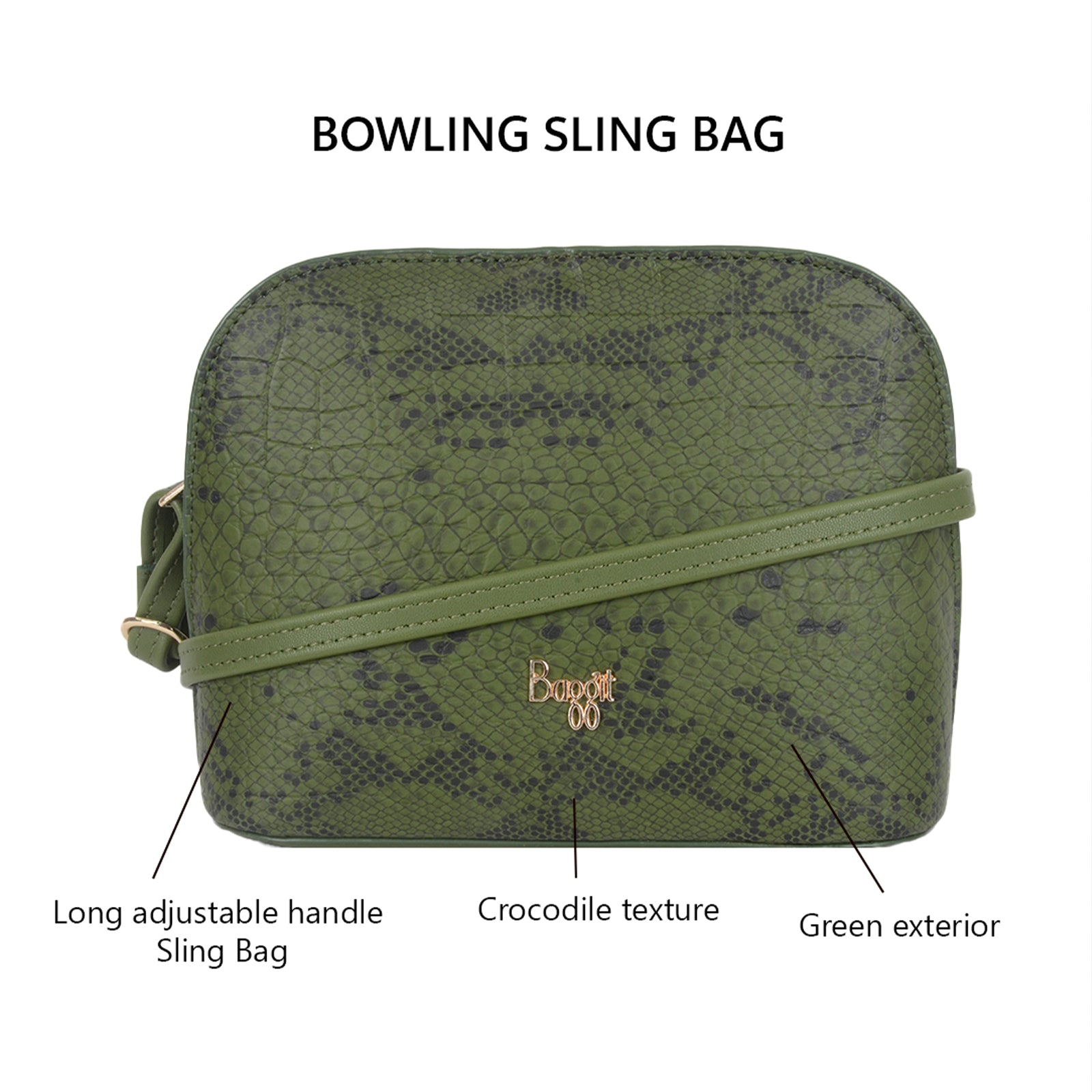 Mamba Green small Bag