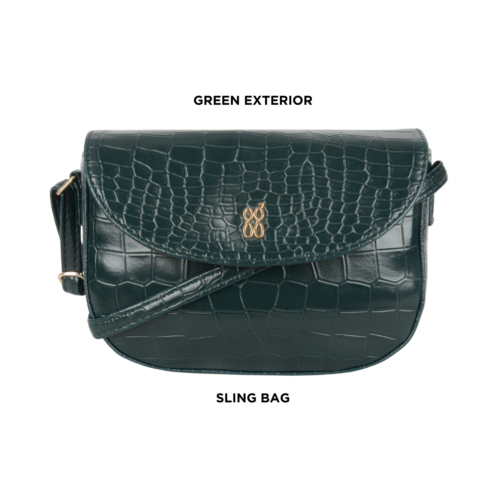 Elodie Green Small Sling Bag