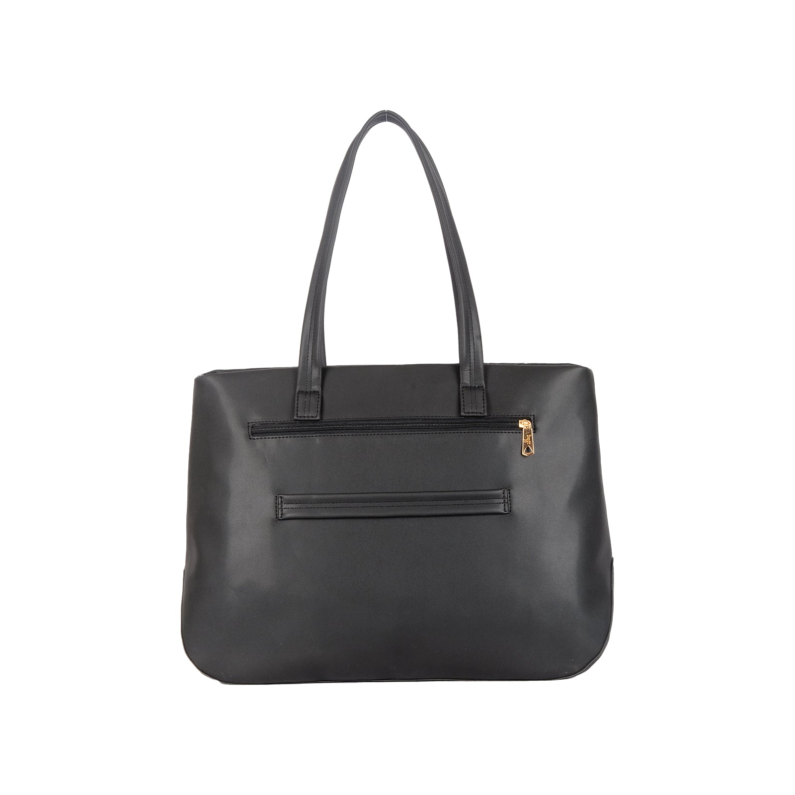 Petaline Black Large Tote Bag