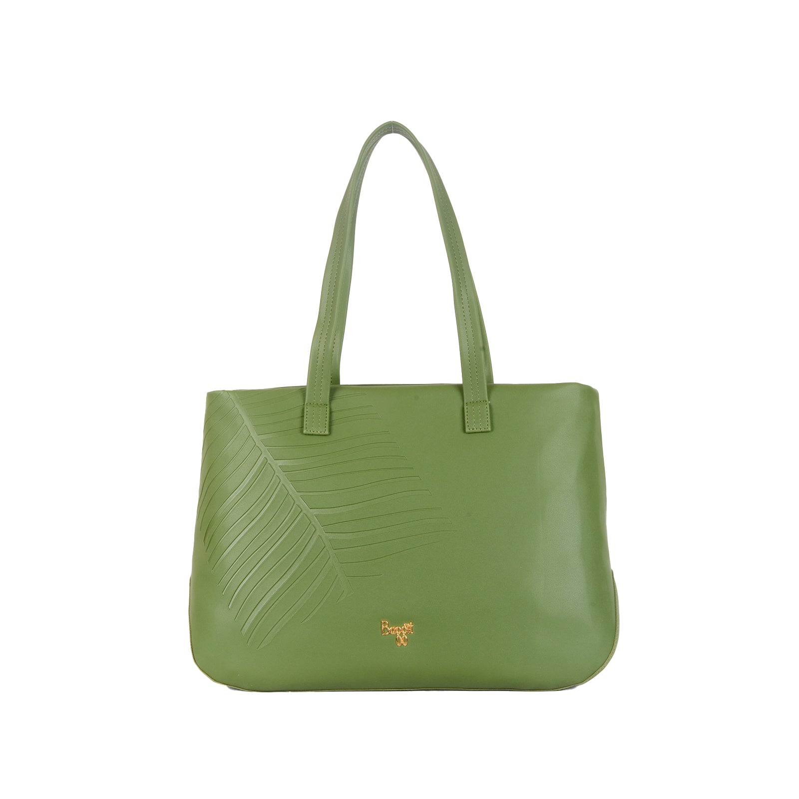Petaline Green Large Tote Laptop Bag