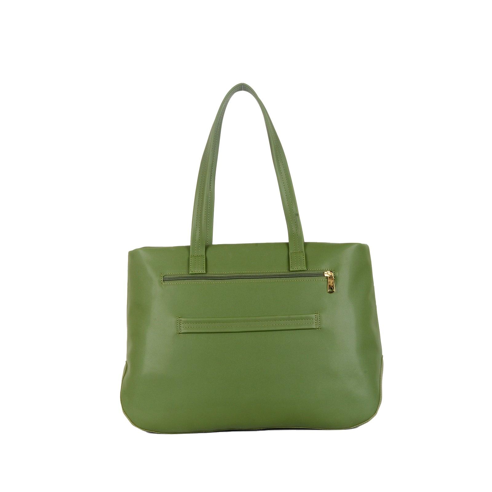 Petaline Green Large Tote Laptop Bag