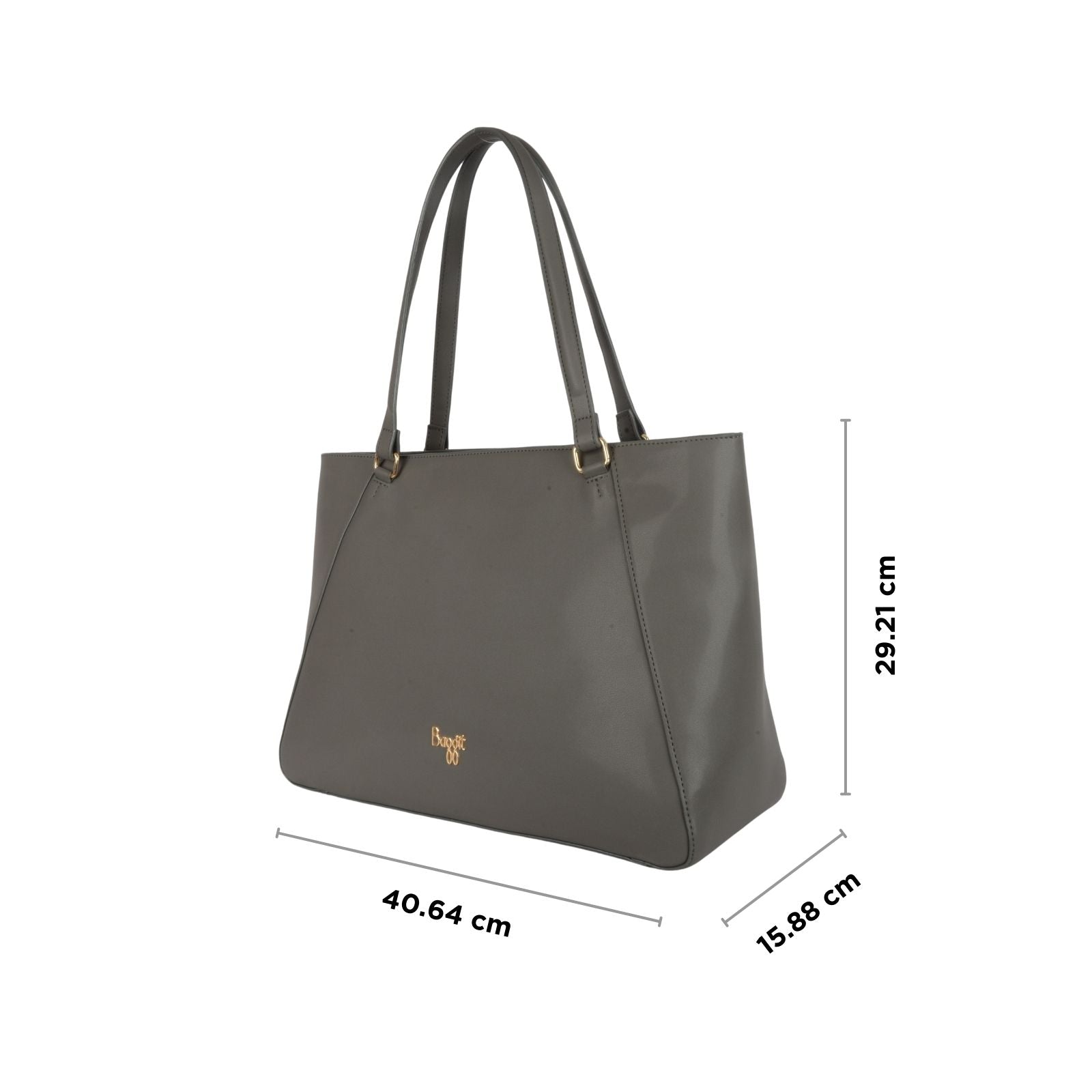 Yoko Grey Large Tote Bag