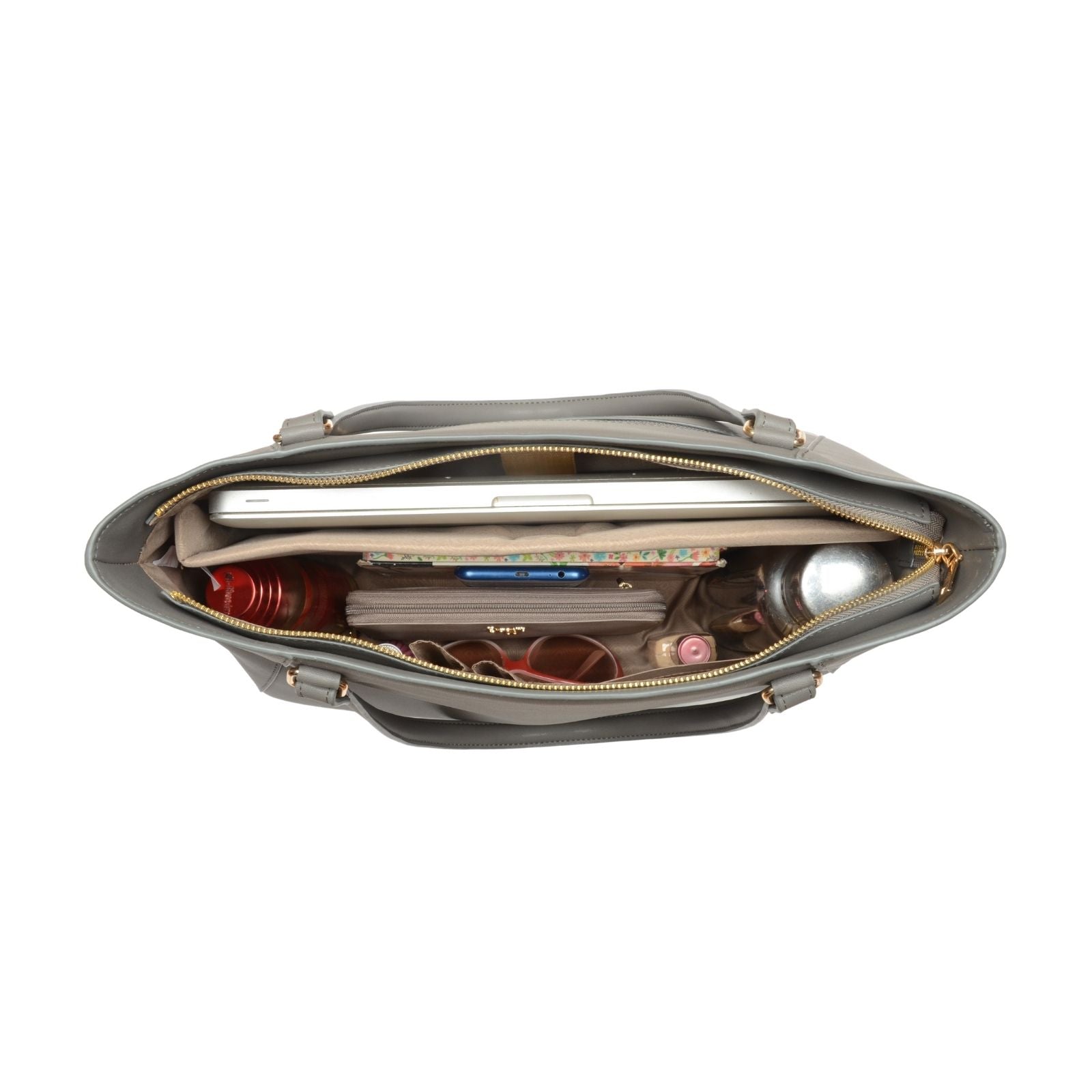 Yoko Grey Large Tote Bag