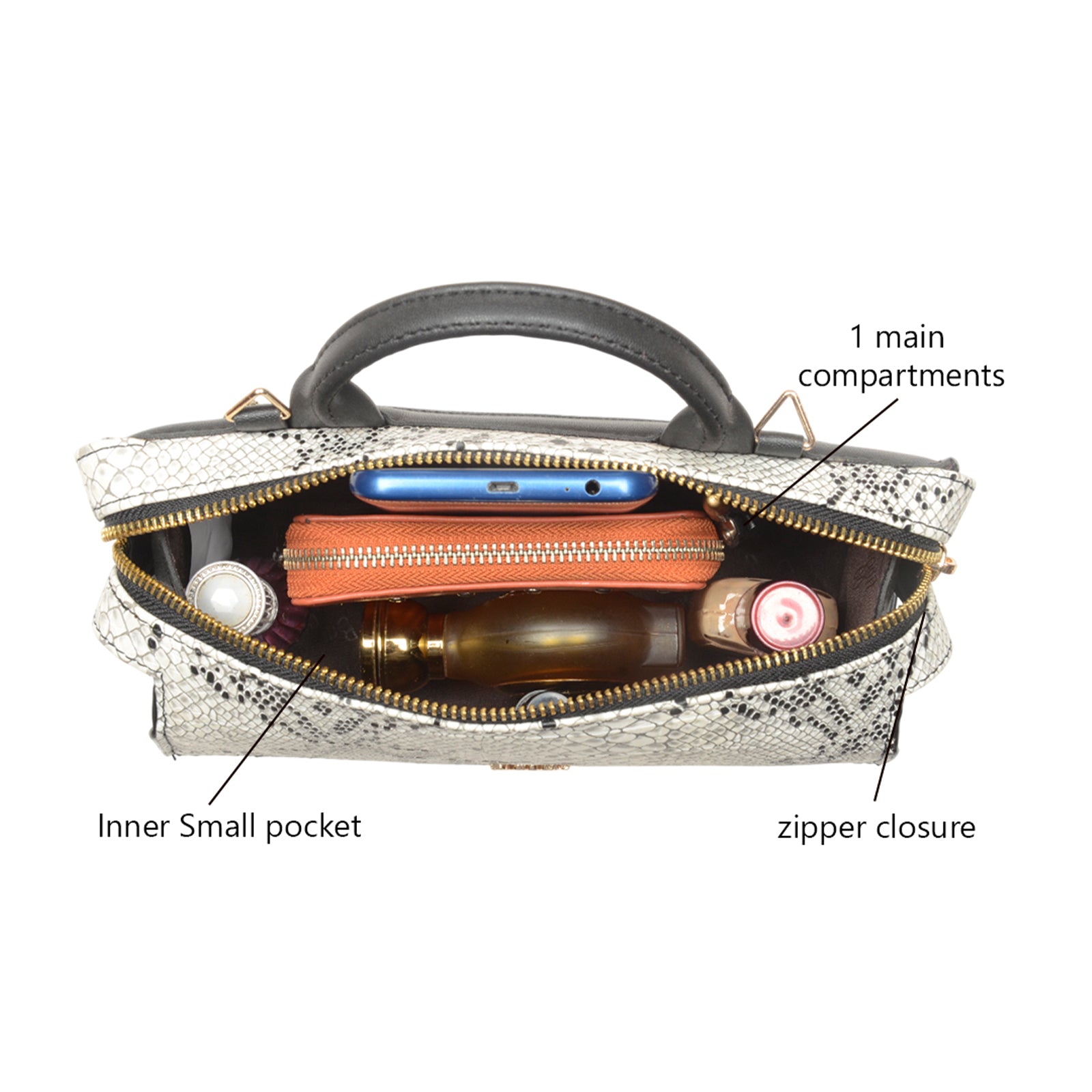 Python Black Small Bag