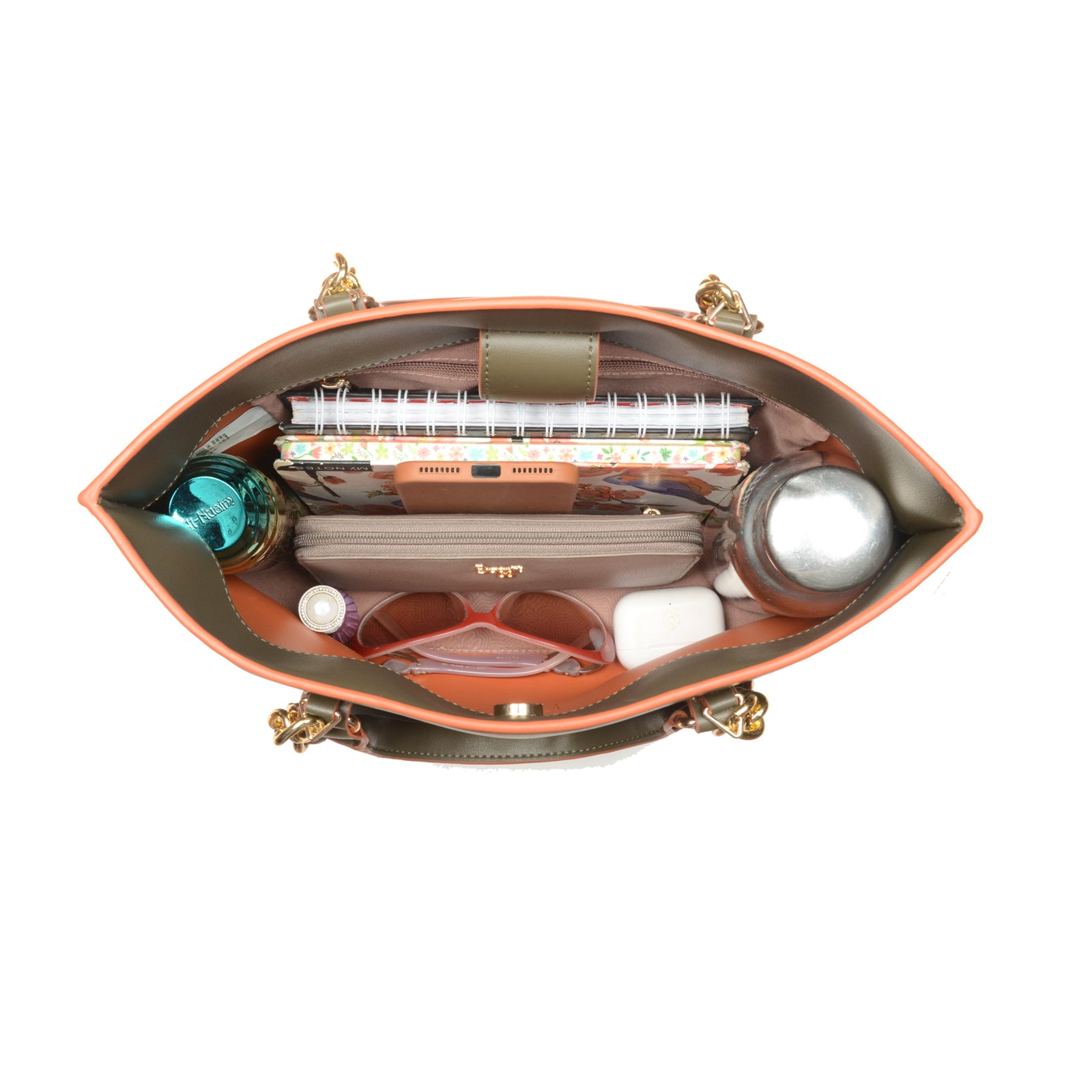 Scorpius Green Large Tote Bag