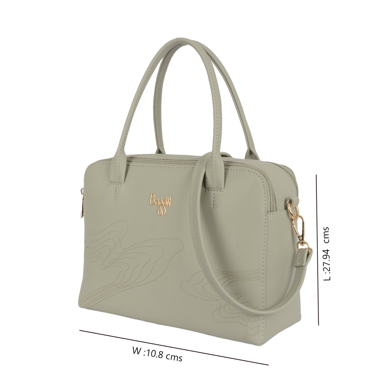 Archies Grey Medium Camera Bag