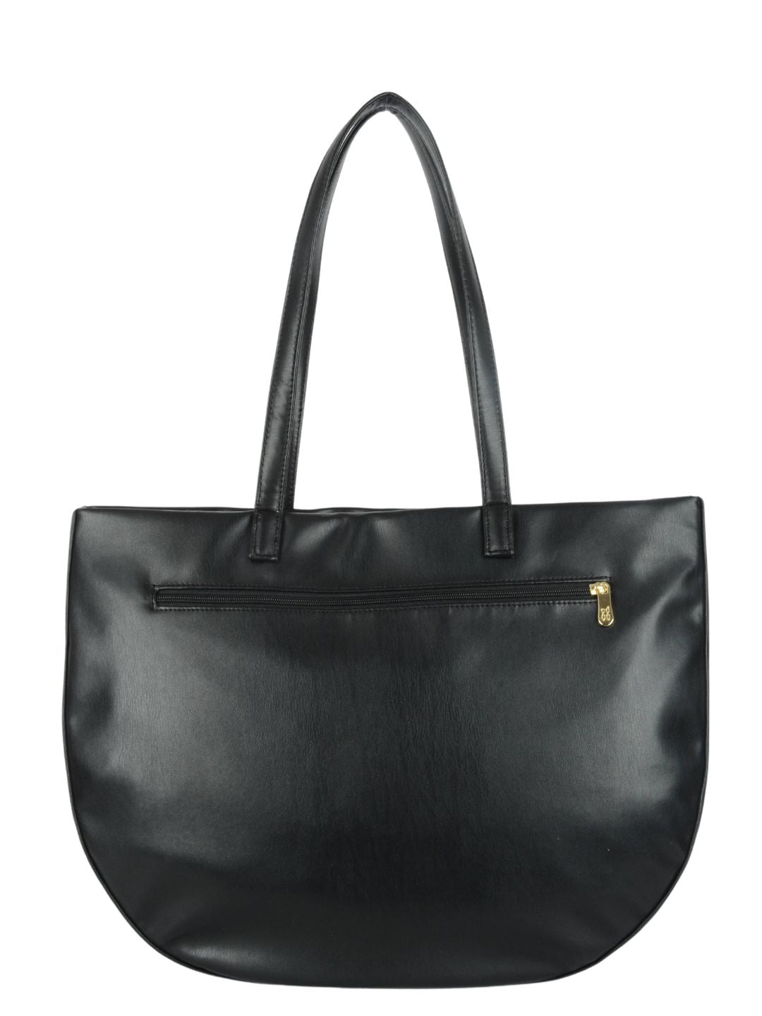 Watercolor Black Large Tote Bag