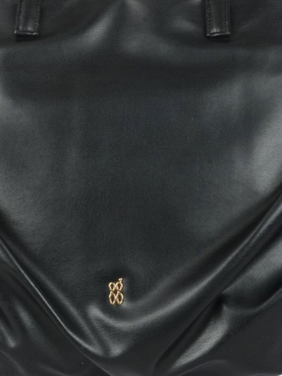 Watercolor Black Large Tote Bag