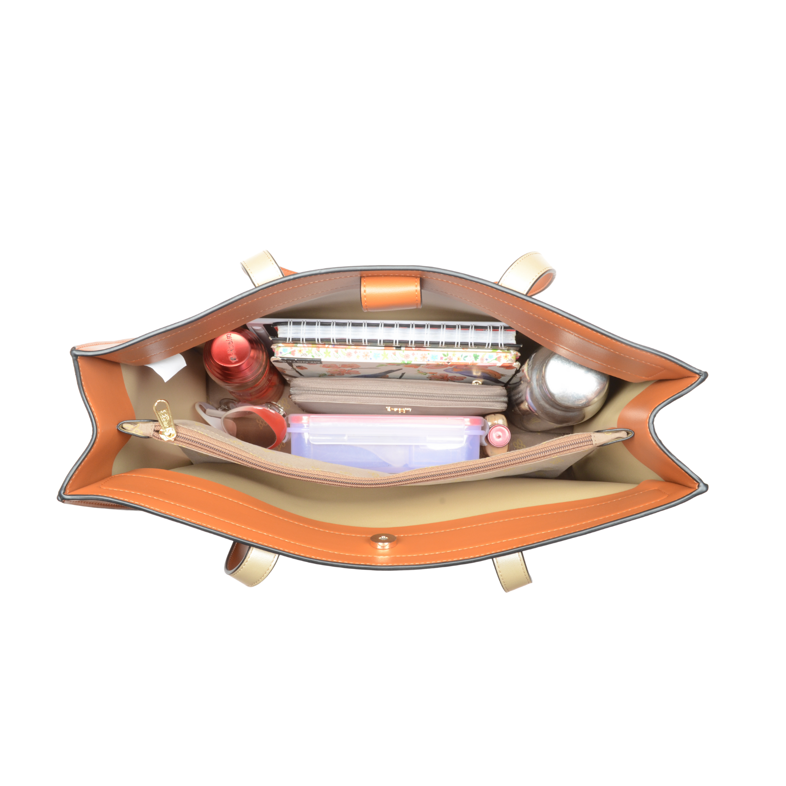 Reem Gold Oversize Bags