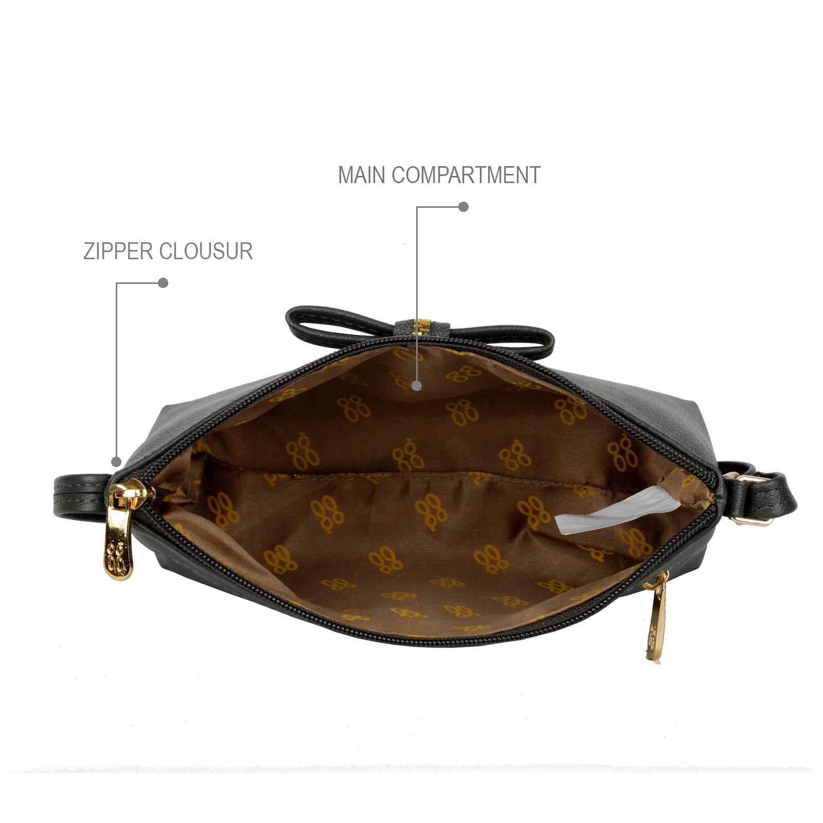 Tippet Grey Small Hobo Sling Bag