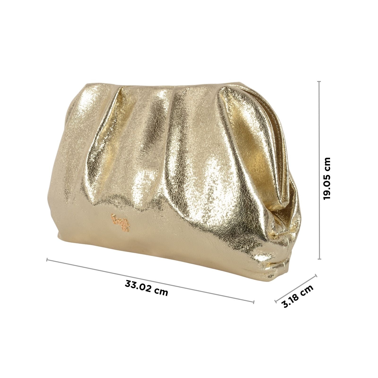 Looking Gold Small Clutch