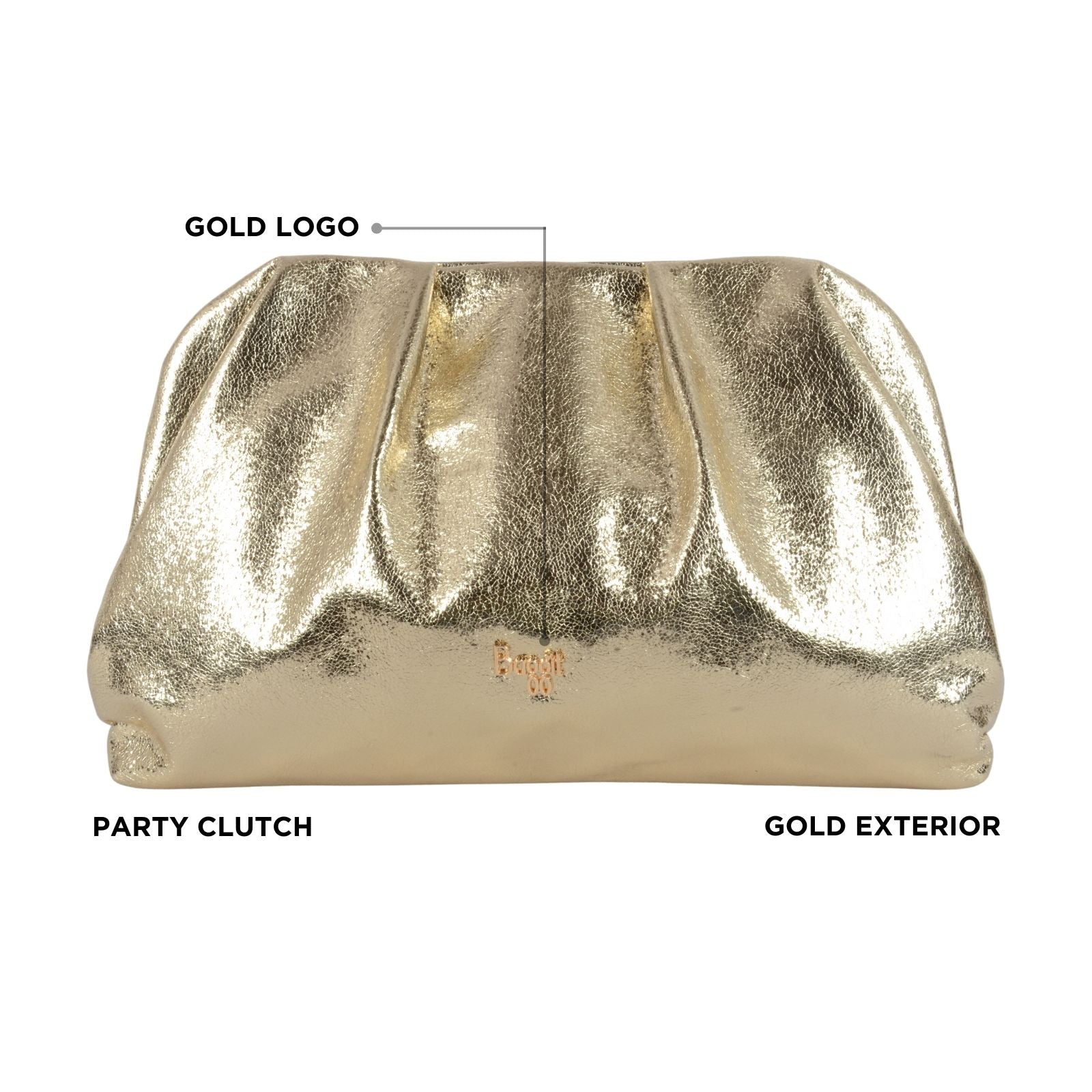 Looking Gold Small Clutch