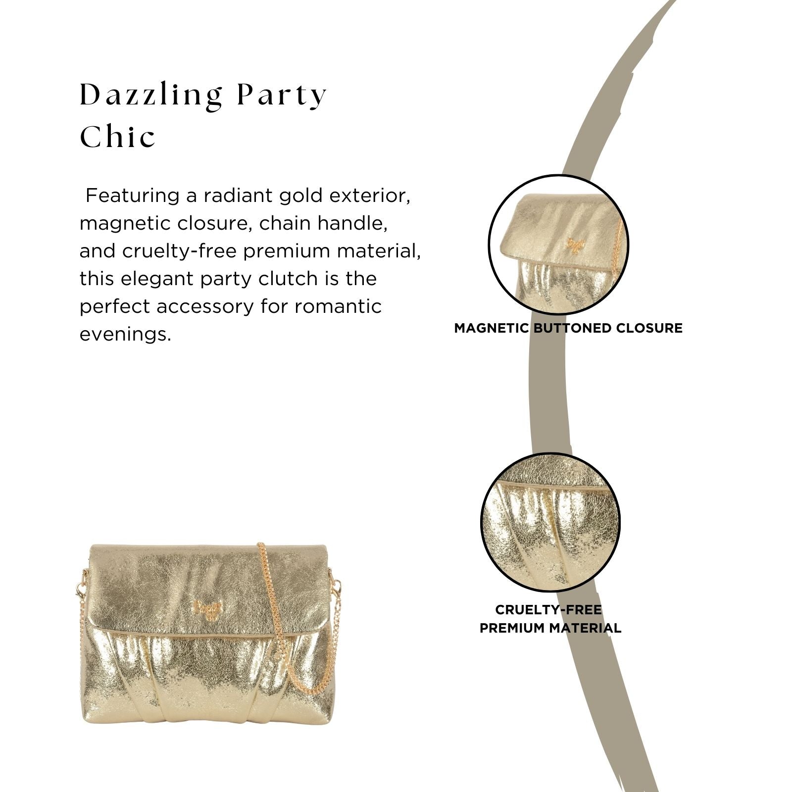 Practice Gold Small Bag