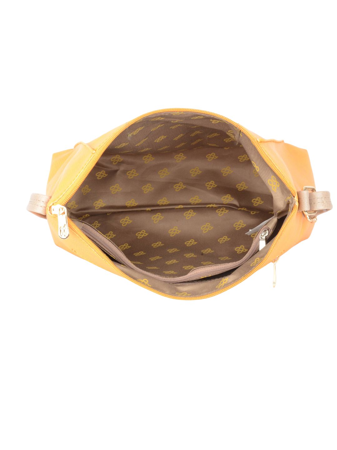 Amara Yellow Medium Hobo Bag