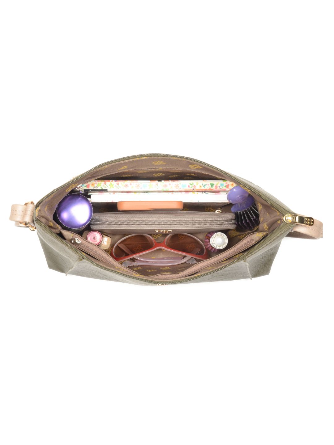 Amara Green Medium Hobo Bag