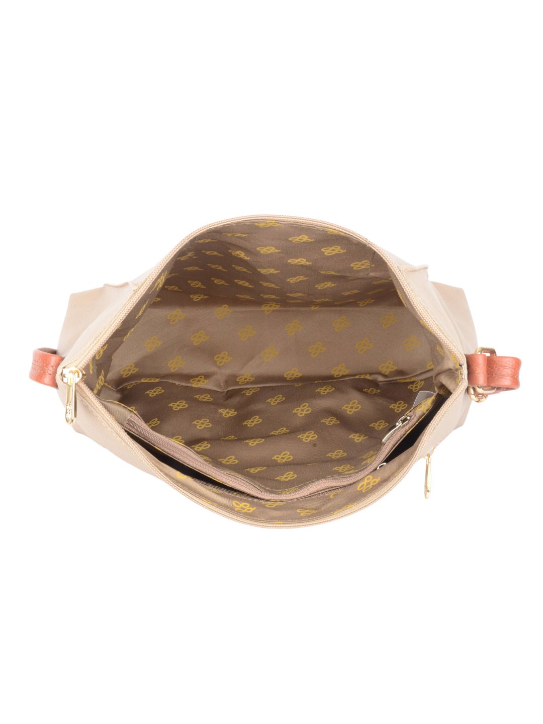 Amara Beige Medium Hobo Bag