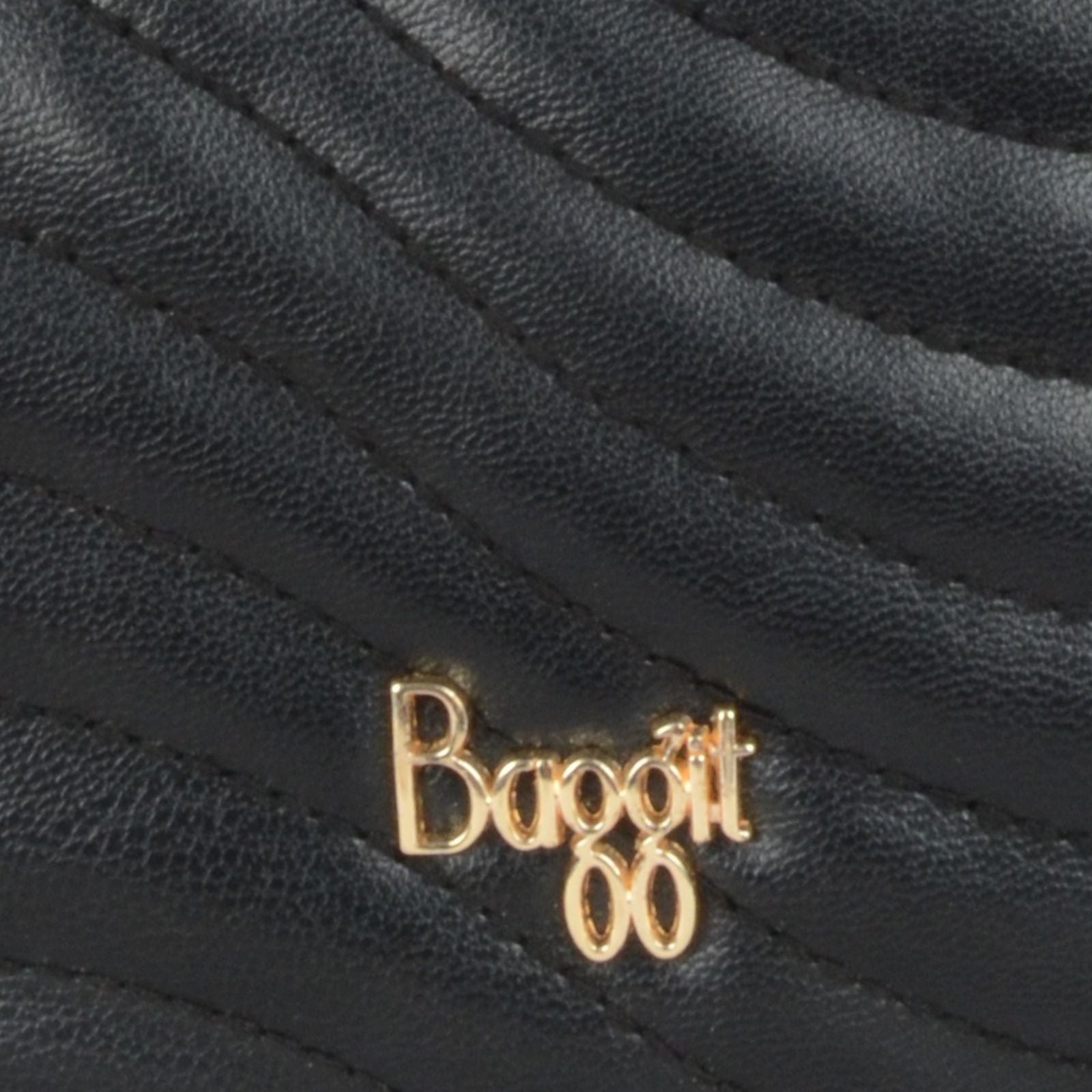 Curling Black Small Sling Bag