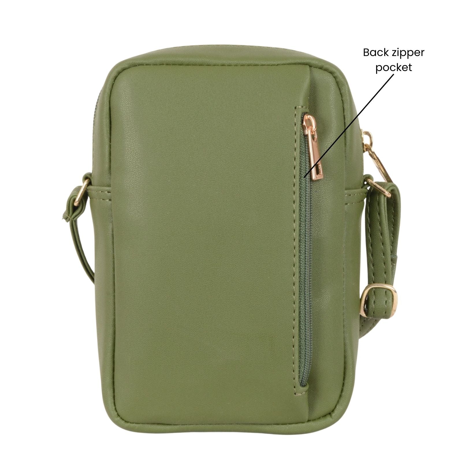 Upward Meow Wild Green Extra Small Camera Bag