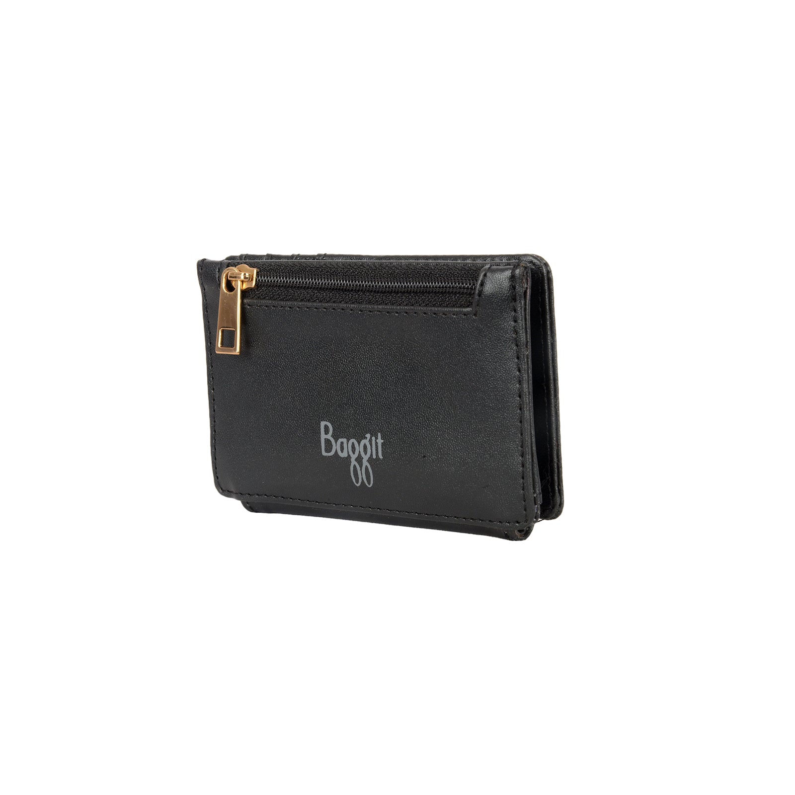 Vocal Fosh Black Extra Small 2 Fold Wallets
