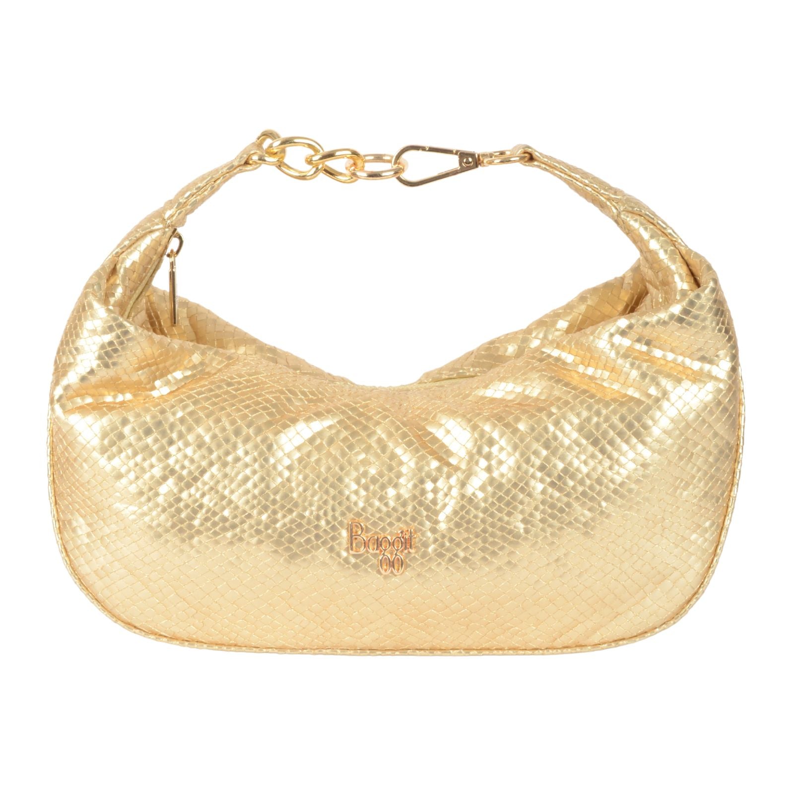 Raffles Gold Extra Small Hobo Bag