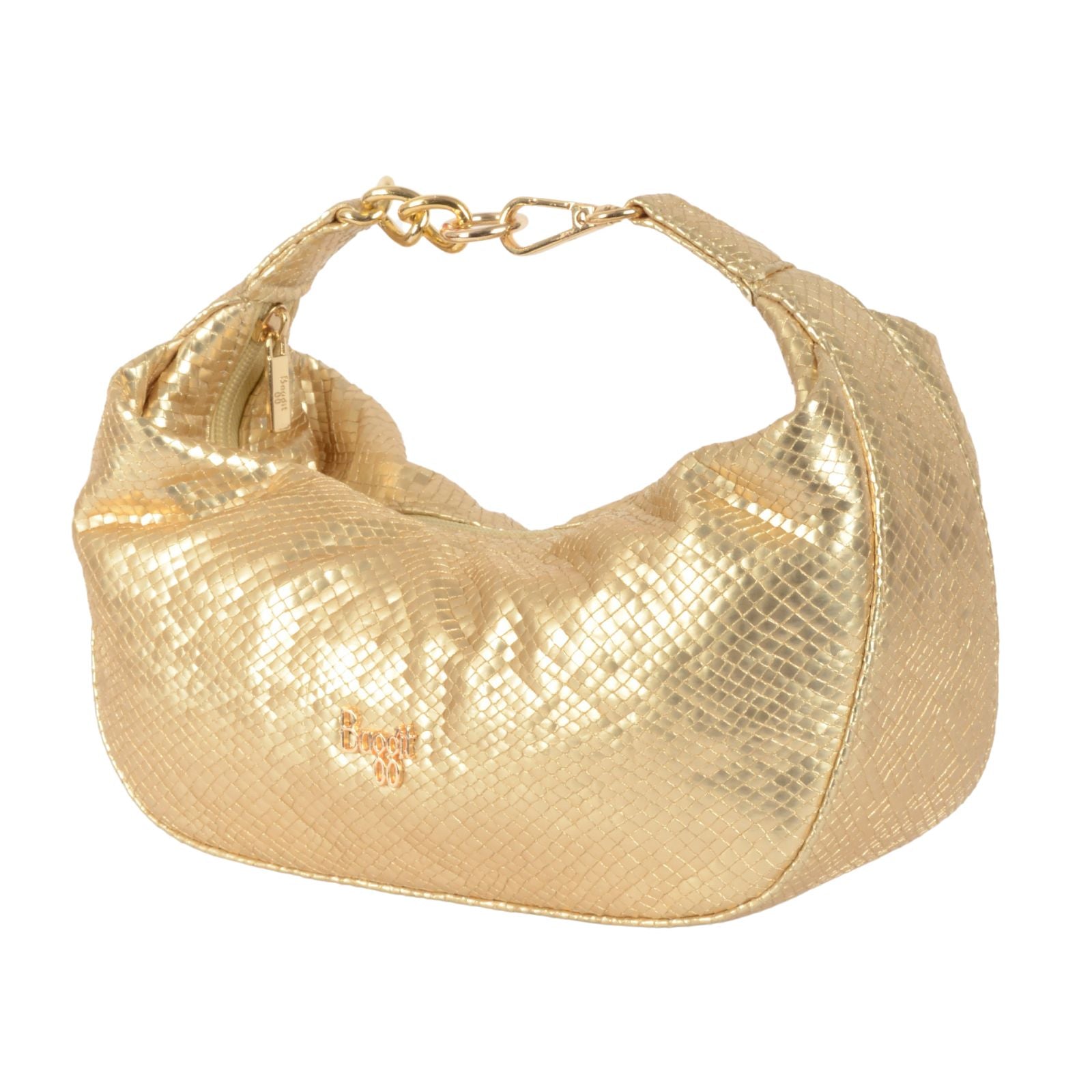 Raffles Gold Extra Small Hobo Bag