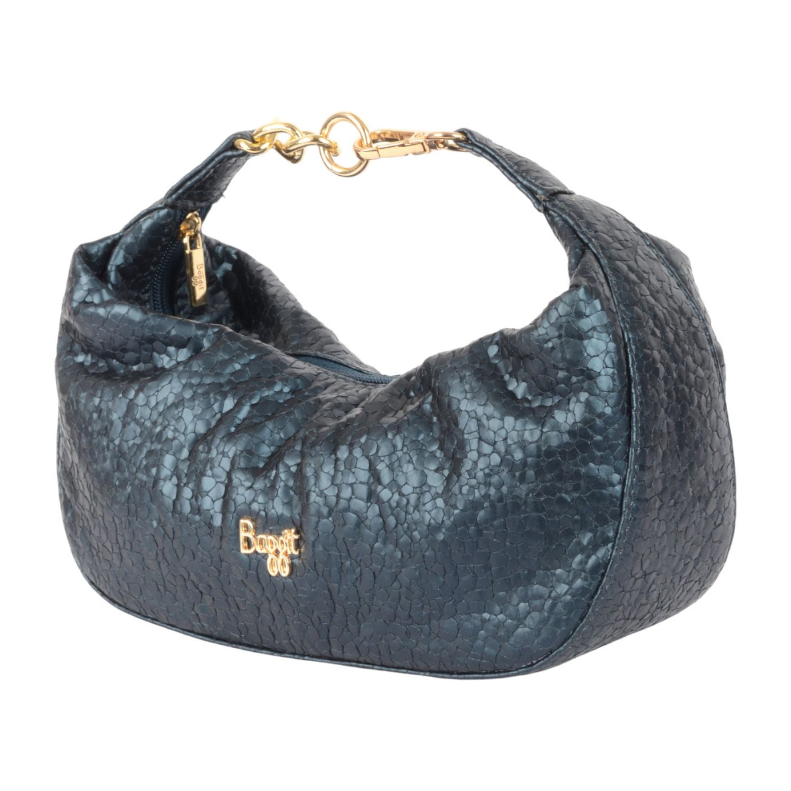 Raffles Blue Extra Small Hobo Bag