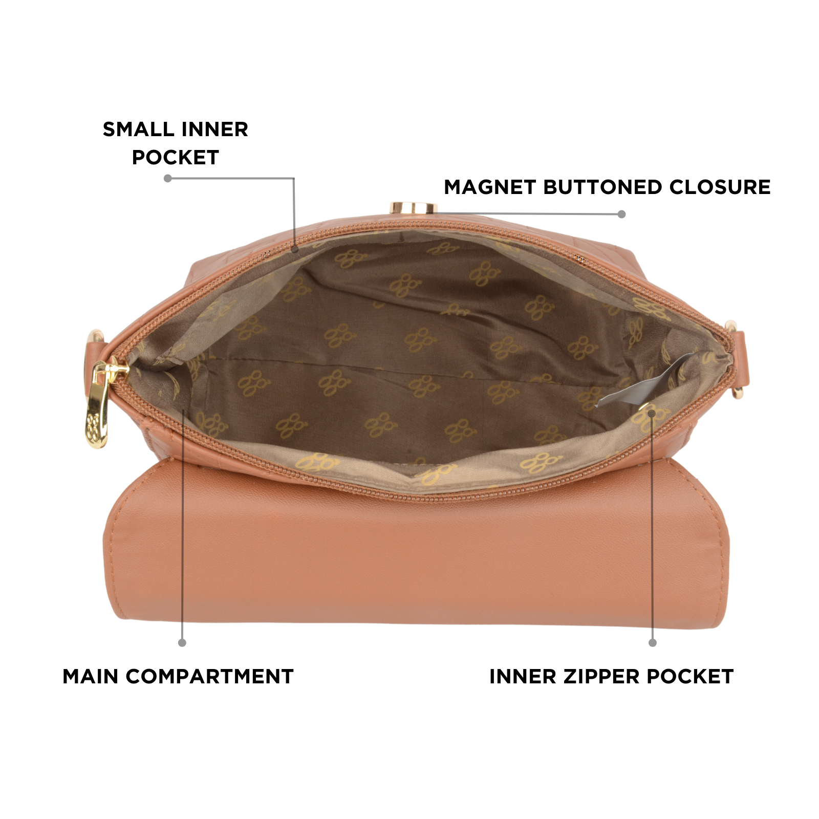 Tappy Tan Small Bags