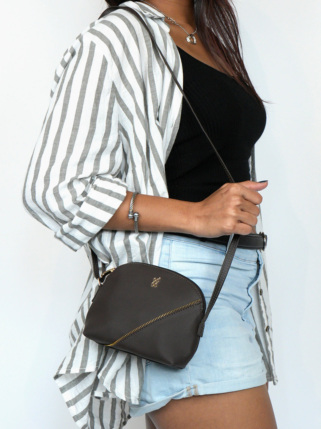 Askin Brown XXS Bowling Sling Bags