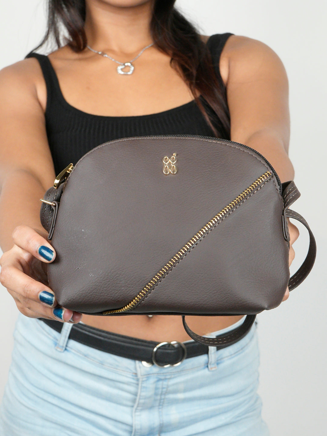 Askin Brown XXS Bowling Sling Bags