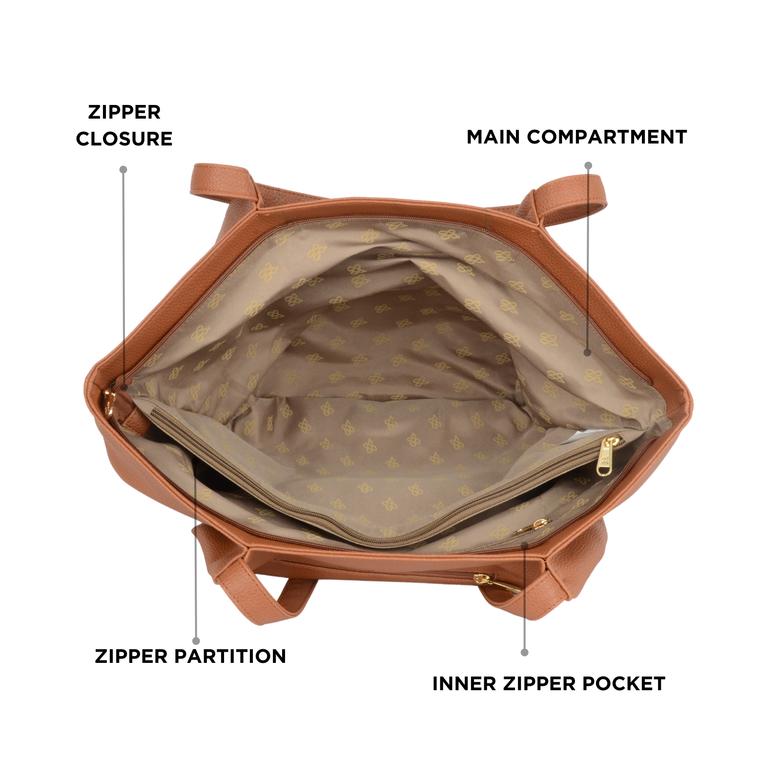 Taha Tan Oversize Bags