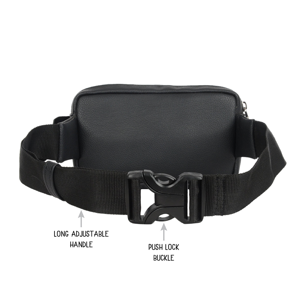 Bronco Black XXS Waistpouch Sling Bags