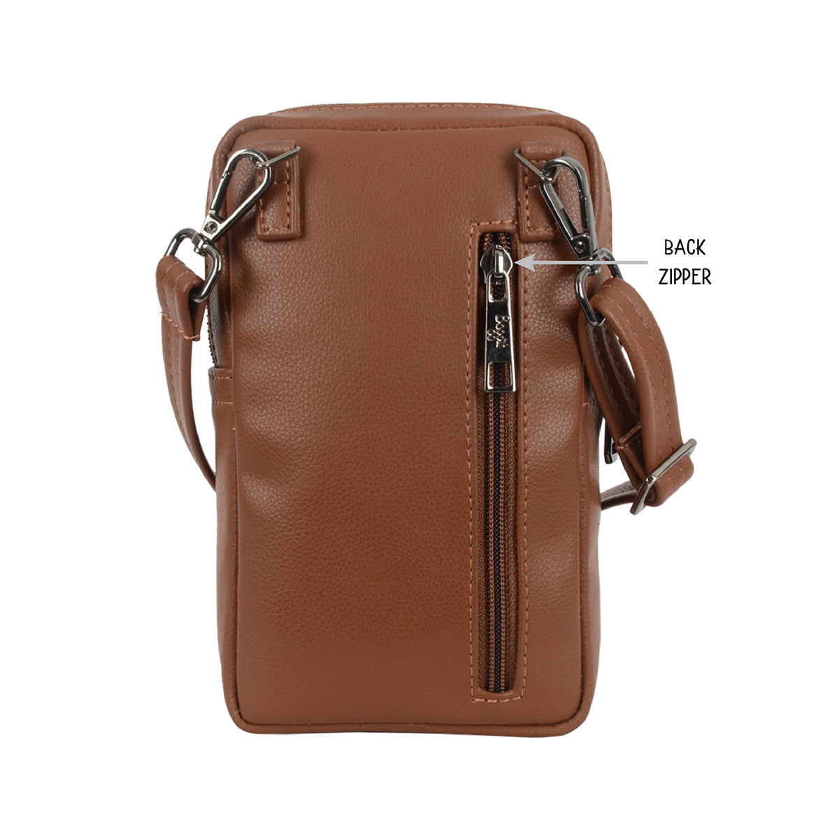 Define Tan Large Vertical Sling Bags