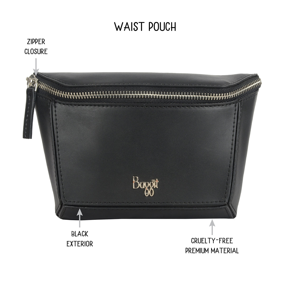 Libro Black XXS Waistpouch Sling Bags